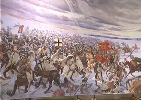 В Военно-историческом музее в Санкте-Петербурге представят диораму «Ледовое побоище»