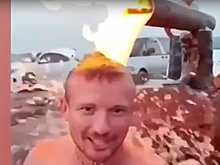 В Дагестане можно умыться «огненной» водой — Видео