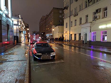 На московской улице погибла лошадь