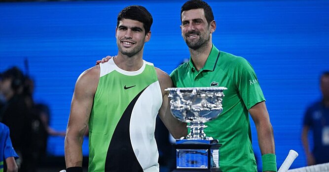 Матч Алькараса и Джоковича стал самым просматриваемым мужским финалом Australian Open с 2017 года