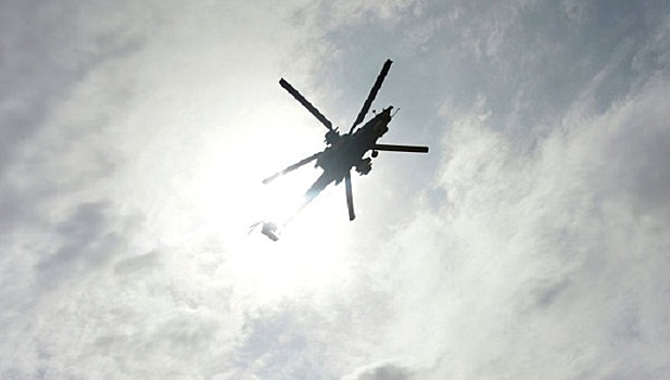 Вертолет упал в Кабардино-Балкарии