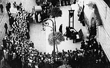 1939 год: последняя публичная казнь во Франции с помощью гильотины