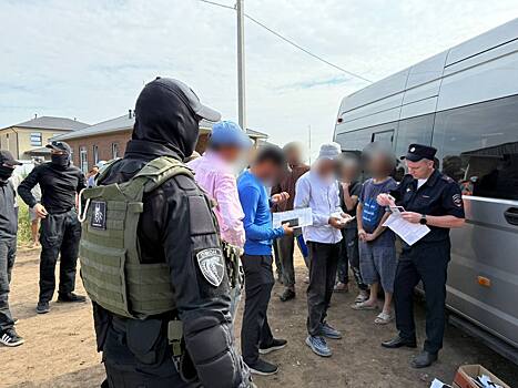 В Оренбурге снова прошел рейд по мигрантам