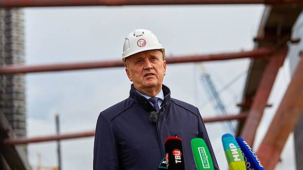 Десятков: Свыше восьми тысяч тонн стали использовали при строительстве моста Академика Королева