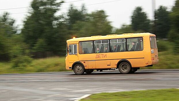 Автобус с детьми попал в ДТП на Камчатке