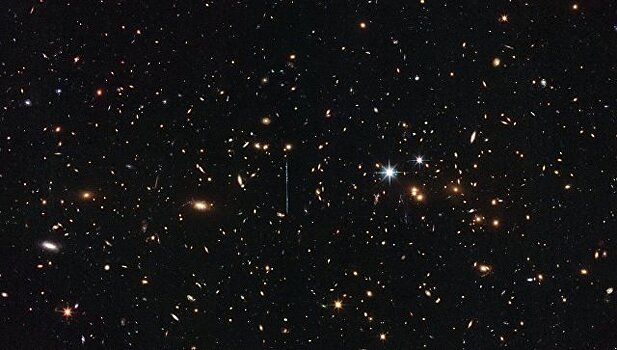 "Хаббл" взвесил самое тяжелое скопление галактик Вселенной