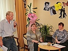 В социальном центре «Солнечный» встречаются друзья