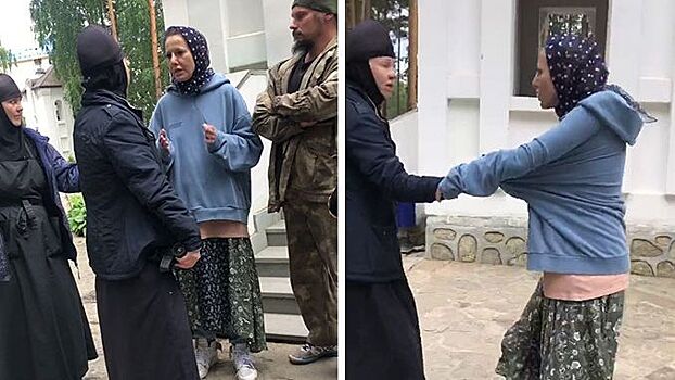 Жена Семака заступилась за монахиню, обвиненную в нападении на Ксению Собчак: видео