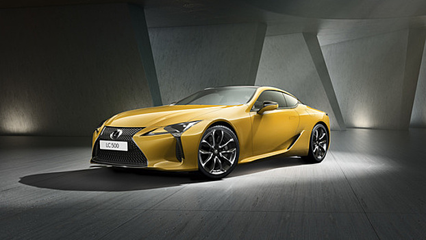 Дьявольски привлекательный Lexus LC Yellow Edition – уже в России