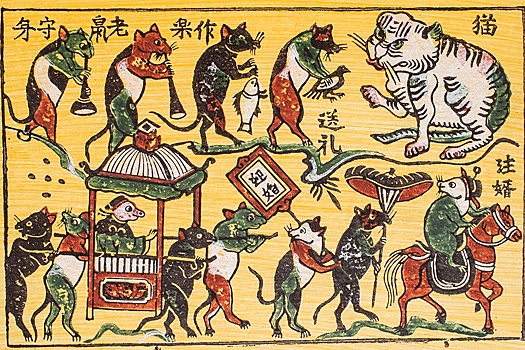 В Музее Востока расскажут о котах и кроликах в традиционном искусстве