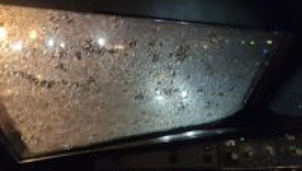 Буря повредила самолет A320 компании LATAM заходящий на посадку со второй попытки