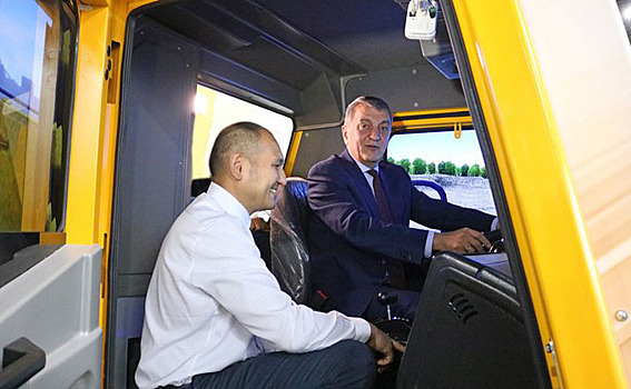 Автотренажеры КамАЗов и экскаваторов делает завод в Новосибирске