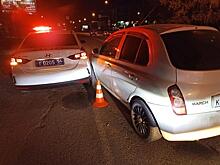 Пьяный житель Бердска на «Ниссане» столкнулся с патрулем ГИБДД