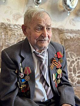 В Ростове участник Великой Отечественной войны Константин Новичков отметил вековой юбилей