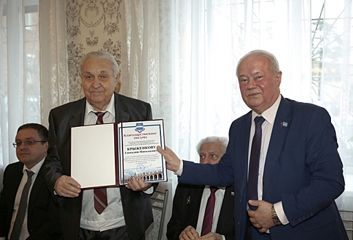 Почетному гражданину Калуги исполнилось 85 лет