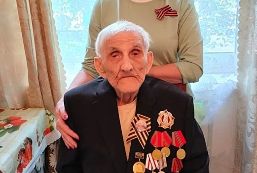 Нижегородский ветеран Василий Мухин отмечает 100-летний юбилей
