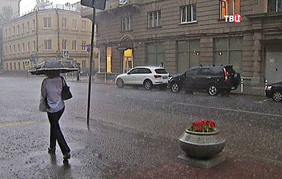 «Желтый» уровень опасности объявлен в Московском регионе 30 июня из-за дождя, грозы и ветра