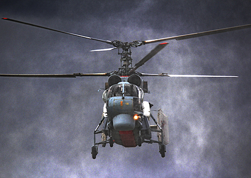 Экипажи вертолётов Ка-29 морской авиации ТОФ приступили к отработке задач в Приморье