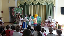Сказку о репке на новый лад поставили дети района Тропарево-Никулино