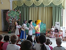 Сказку о репке на новый лад поставили дети района Тропарево-Никулино