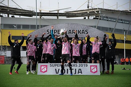 Чемпион Эстонии по футболу начал сезон с победы в Суперкубке