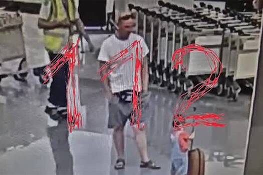 Бросивший о пол чужого ребенка в российском аэропорту мужчина попал на видео