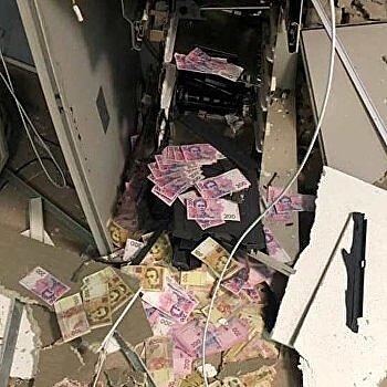 В Днепропетровской области взорвался банкомат