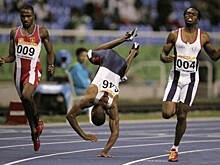 Голый мужчина пробежался по стадиону перед финалом забега на ЧМ в Лондоне