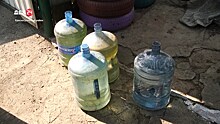 Лето без воды в поселке Горном