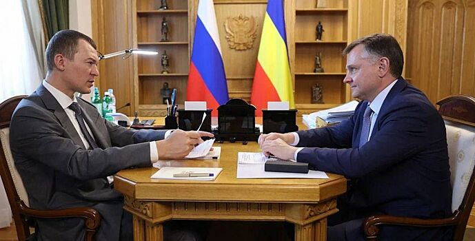 Министр спорта России Михаил Дегтярев посетил Ростов-на-Дону