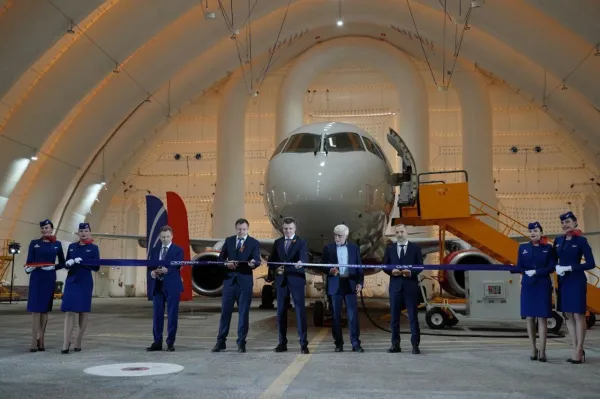 В Самаре в аэропорту Курумоч запустили линейную станцию технического обслуживания самолетов SSJ-100