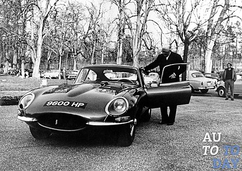 Jaguar отмечает 60-летие легендарного E-TYPE