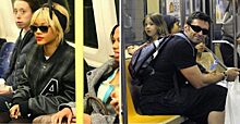 Популярные пассажиры: звезды в метро, которые попали в объектив фотокамеры