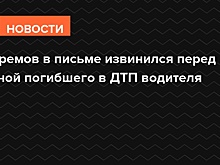 Ефремов в письме извинился перед женой погибшего в ДТП водителя