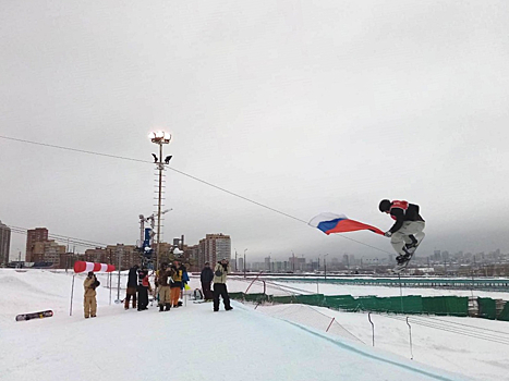 Новосибирск принимает крупные соревнования сноубордистов и лыжников