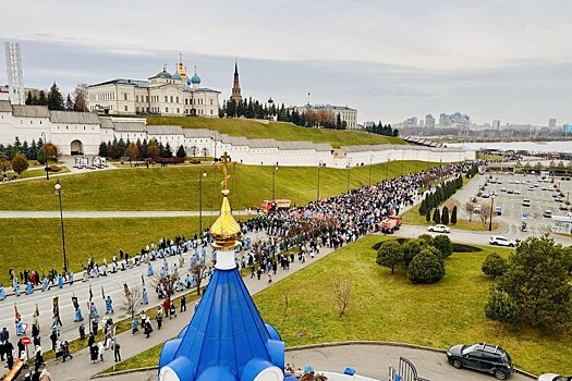 В Казани в крестном ходе приняло участие 7 тыс. человек
