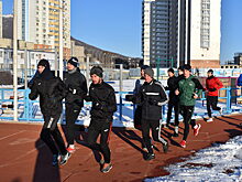Игроки ФК «Машук – КМВ» провели первую тренировку в Новом году
