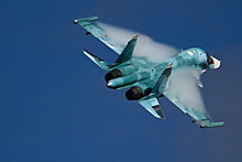 "Фронтовая птичка": истребитель Су-34 поразил цель в Кривом Роге ракетой Х-59