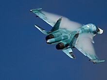 Удар российской сверхмощной авиабомбы по пункту управления ВСУ сняли на видео