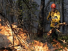 Дачников эвакуируют из-за пожара в Иркутской области