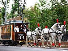 Конка с лошадьми возглавит парад ретротранспорта на Чистопрудном бульваре