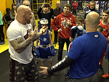 Джефф Монсон встретился с детьми из Донецка в Красногорске