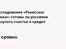 Исследование «Ренессанс Банка»: готовы ли россияне покупать счастье в кредит