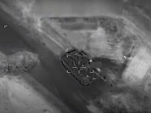 Американский телеканал опубликовал видео удара по российским наёмникам в Сирии