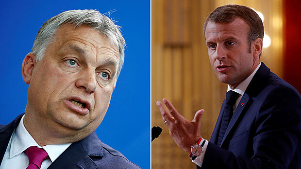 Point: Орбан обсудит с Макроном свой конфликт с ЕС из-за санкций