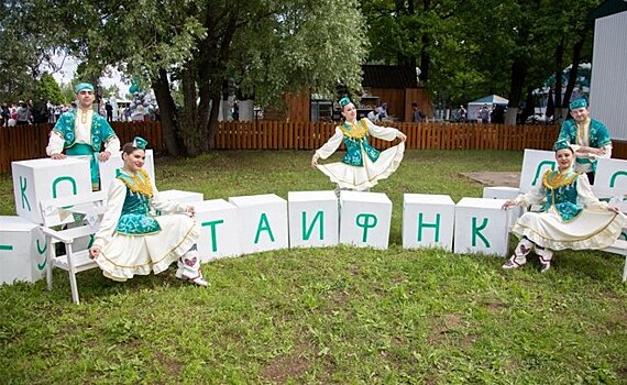 Площадка "ТАИФ-НК" стала одной из самых посещаемых на Сабантуе