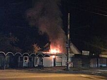 На Кумысной поляне в Саратове сгорела дача