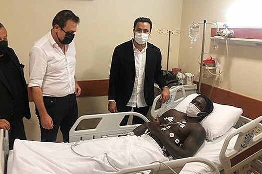 Футболист потерял сознание в матче чемпионата Турции