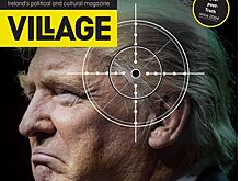 В соцсетях раскритиковали Village за обложку с Трампом в прицеле