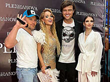 Шаляпин воссоединился с бывшей невестой на открытии студии красоты